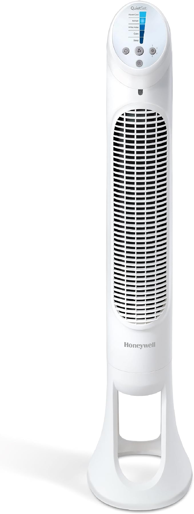 QuietSet Whole Room Oscillating Tower filter Fan with Remote, White, HYF260, product image