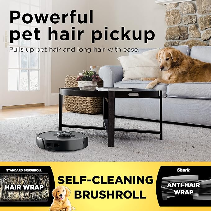 R-RV2310 Matrix Robot Vacuum for Carpets and Hardfloors with Self-Cleaning Brushroll and Precision Mapping - Certified