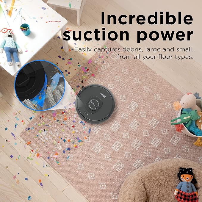 R-RV2310 Matrix Robot Vacuum for Carpets and Hardfloors with Self-Cleaning Brushroll and Precision Mapping - Certified