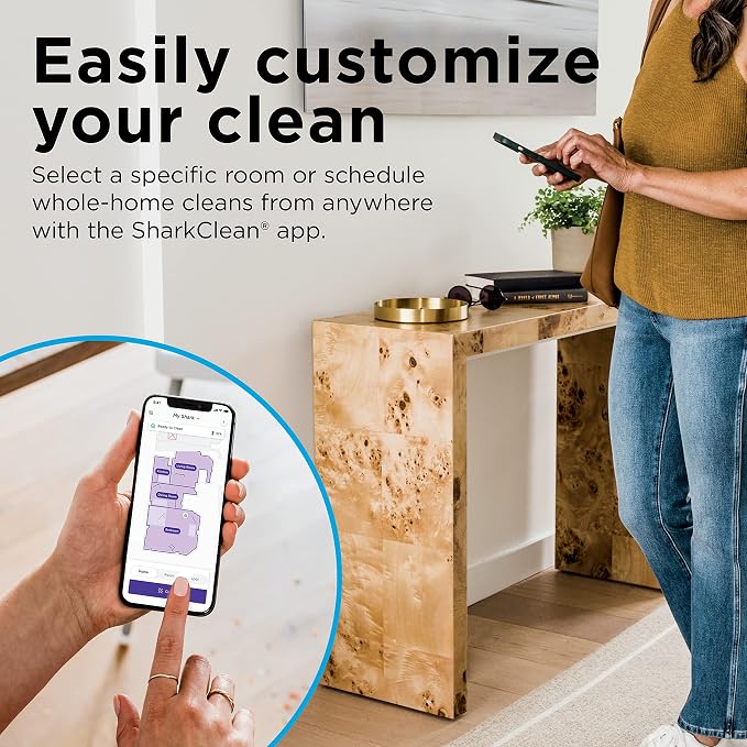R-RV2310 Matrix Robot Vacuum for Carpets and Hardfloors with Self-Cleaning Brushroll and Precision Mapping - Certified