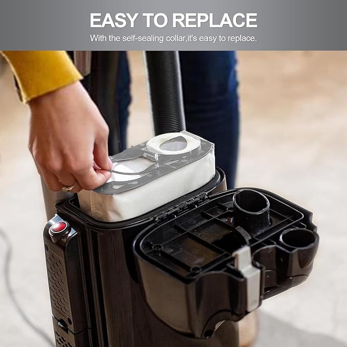 R25 Vacuum Bags Compatible with R25 Series R25S, R25D, R25P Upright Vacuums Cleaner - HEPA Replacement Bag - Part