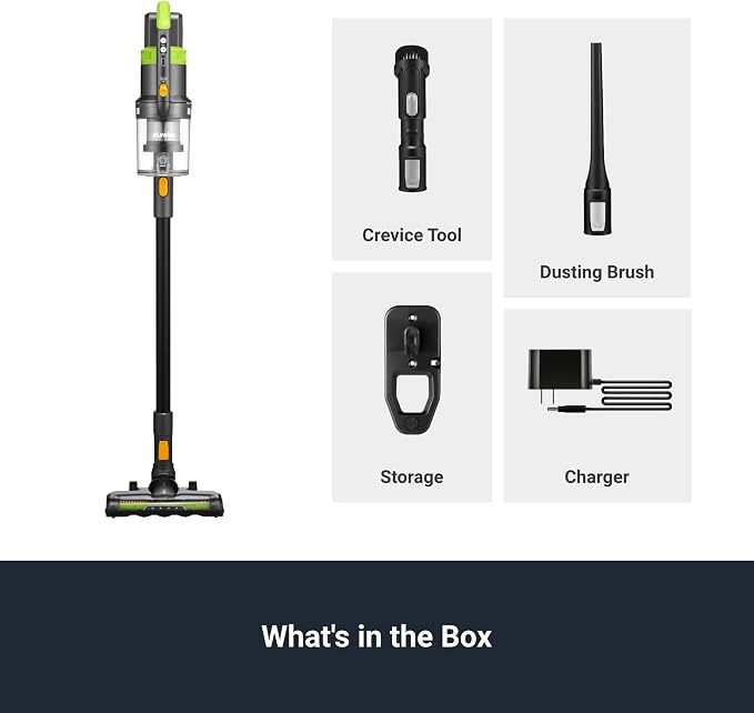 RapidClean Pro Cordless Vacuum Cleaner for Hard Floors, Lightweight Stick Vacuum LED Headlights, alternate product view 9