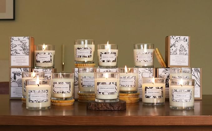 Raspberry Candle, Baby Shower Game Winner Gifts, Fruit Scented Soy Candles for Home, Fall Candles Bestfriend Gift, House Wax