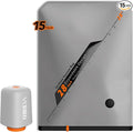 Rechargeable Wireless Pump Travel Storage Bags Set - 15 Pack Large Size Vacuum Bags for Travel & Home, Space-Saving