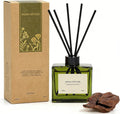 Reed Diffuser, 4 oz Earthy Sandalwood Scent Diffuser with 7 Sticks, Long Lasting Reed diffusers for Home, product image