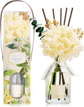 Reed Diffuser - Cashmere Vanilla 8.5 Fl.oz Flower Reed Diffuser with Sticks, product image