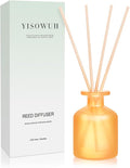 Reed Diffuser - Citrus 3.38oz (100ml) 1 Pack Essential Oil Reed Diffuser Set with 8 Sticks, Long Lasting Fragrance for Home