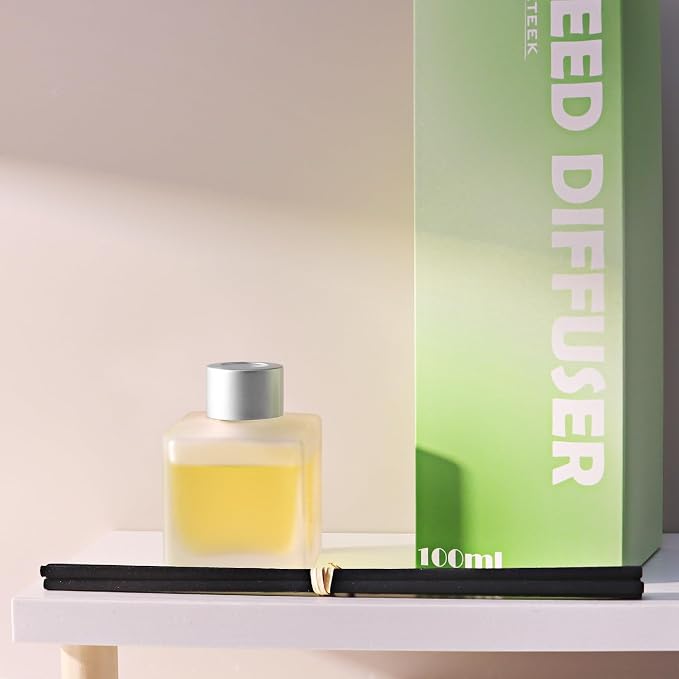 Reed Diffuser, Citrus & Orange Scented Oils Home Fragrance, 3.4fl oz(100ml) Long Lasting Fruity Air Freshener, alternate