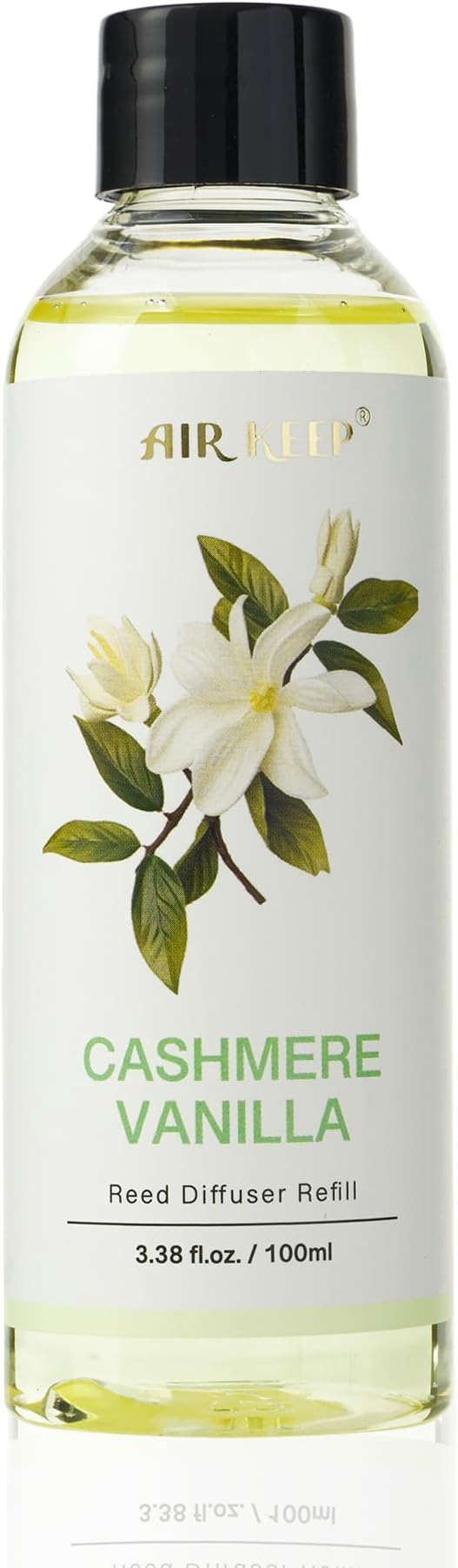 Reed Diffuser Oil Refill/Cashmere Vanilla/3.38oz(100ml/1 Pack/Scented Oil Refill for Reed Diffuser Home Fragrance for