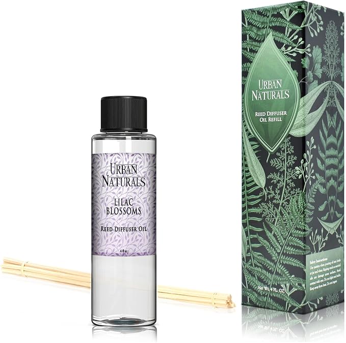 Reed Diffuser Oil Refill, Lilac Blossoms Oil for Diffuser with Lilac, Violets, Lily of The Valley, alternate product view 5