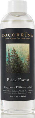 Reed Diffuser Refill - Black Forest 6.7 oz. Scented Oil for Reed Diffuser Home Fragrance for Bedroom, Bathroom Home Decor