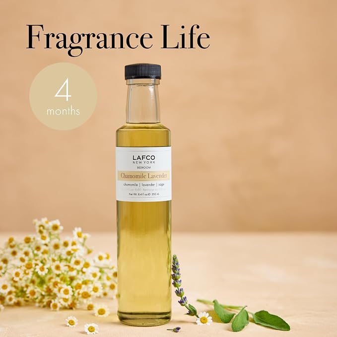 Reed Diffuser Refill, Chamomile Lavender - 8.4 oz - Up to 4-Month Fragrance Life - Includes Natural Wood Reeds, alternate