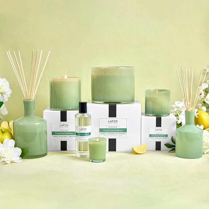 Reed Diffuser Refill, Fresh Cut Gardenia - 8.4 oz - Up to 4-Month Fragrance Life - Includes Natural Wood Reeds, alternate