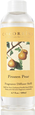 Reed Diffuser Refill - Frozen Pear 6.7 oz. Refill for Reed Diffuser Home Fragrance for Bedroom, Bathroom Home Decor, product