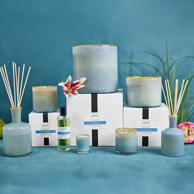 Reed Diffuser Refill, Sea & Dune - 8.4 oz - Up to 4-Month Fragrance Life - Includes Natural Wood Reeds, alternate product