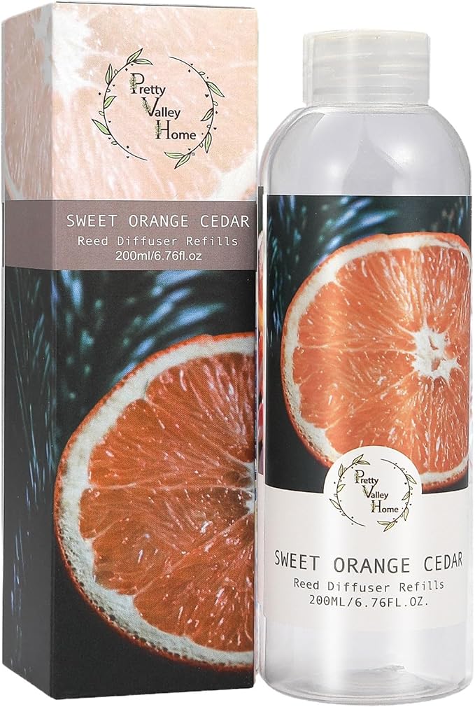 Reed Diffuser Refill (Sweet Orange Cedar), product image