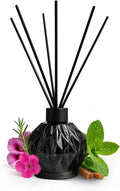 Reed Diffuser, Refreshing Minty Scent Diffuser (8.45 fl oz, 250ml)- Luxury Reed Diffusers Set for Home- Includes Reed