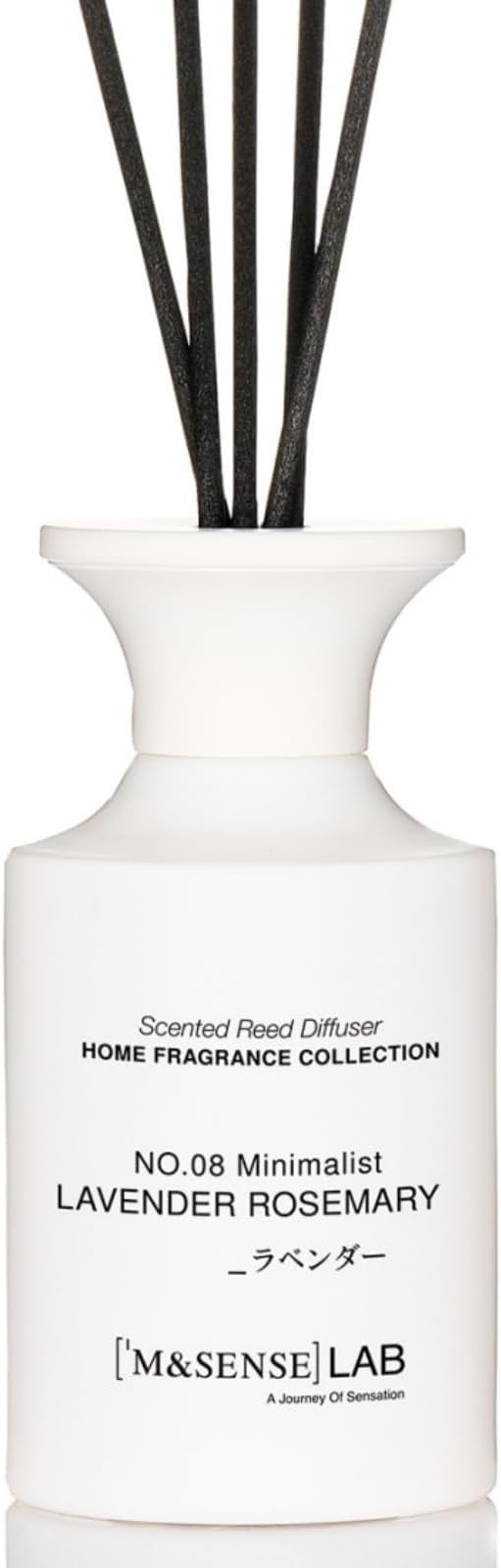 Reed Diffuser Set, 10.14 fl oz Large Reed Diffuser, Lavender Rosemary Scented with Natural Essential Oils, product image