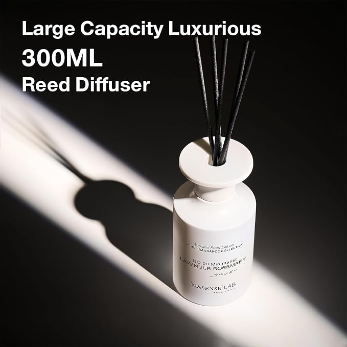 Reed Diffuser Set, 10.14 fl oz Large Reed Diffuser, Lavender Rosemary Scented with Natural Essential Oils, alternate product