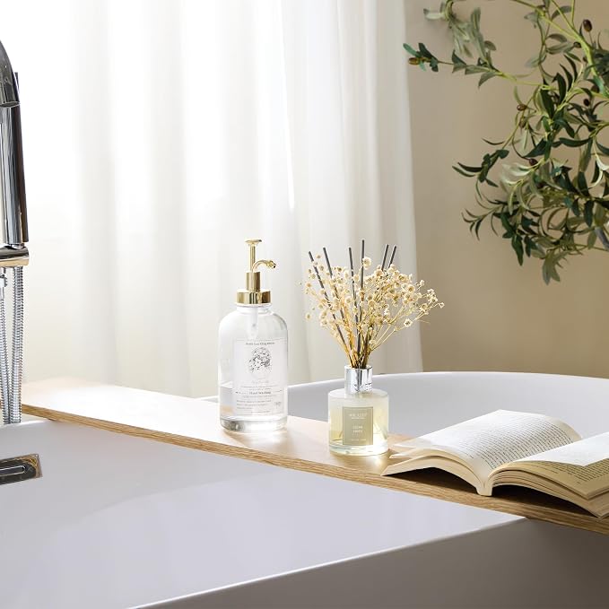 Reed Diffuser Set,3.38 fl oz (100 ml) - Clean Linen Oil Diffusers with 8 Reed Sticks, Home Fragrance Reed, alternate view 5