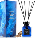 Reed Diffuser Set - 3.38 fl oz (100 ml) - Clean Linen Scent Diffuser with 5 Sticks - Long Lasting Home Fragrance, product