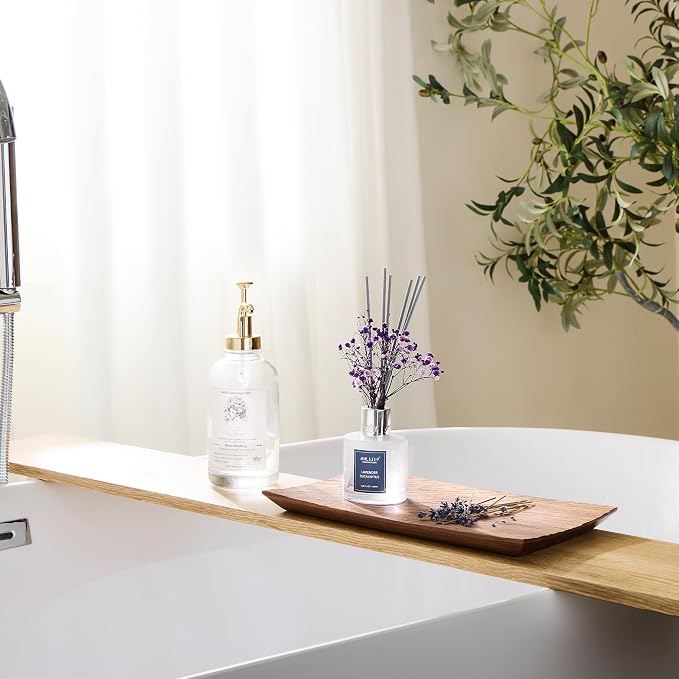 Reed Diffuser Set,3.38 fl oz (100 ml) - Lavender Eucalyptus Oil Diffusers with 8 Reed Sticks, Home Fragrance, alternate view