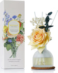 Reed Diffuser Set,4.06 oz Scented Diffuser with 6 Sticks,Home Fragrance,Reed Diffuser for Bathroom Shelf Decor (Gardenia