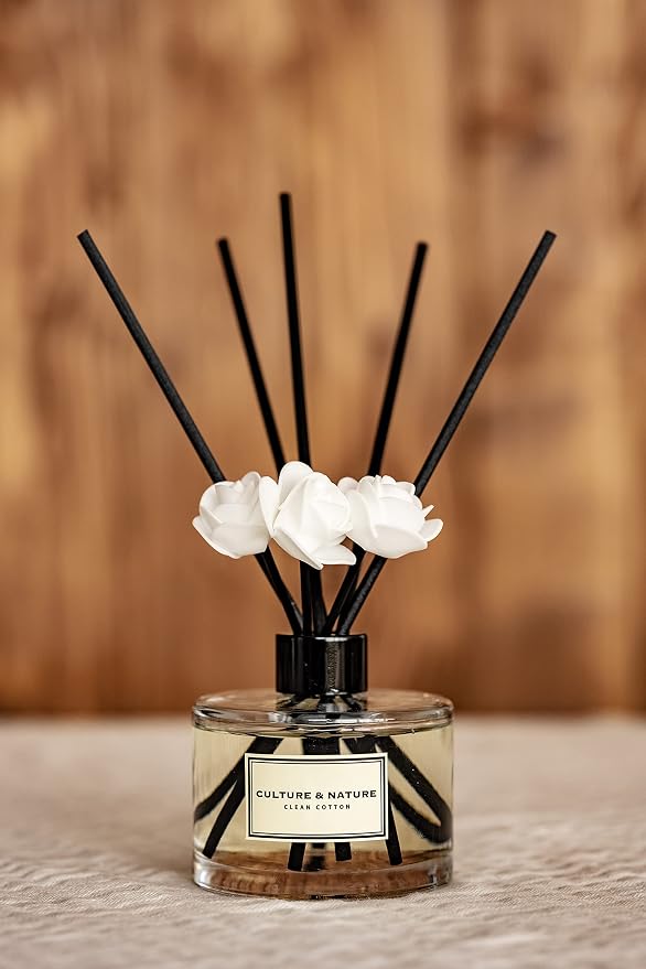 Reed Diffuser Set 6.7oz (200ml) Lily of The Valley Scented Diffuser with Sticks Home Fragrance Reed Diffuser for, alternate