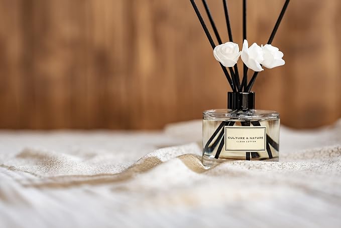 Reed Diffuser Set 6.7oz (200ml) Lily of The Valley Scented Diffuser with Sticks Home Fragrance Reed Diffuser for, alternate