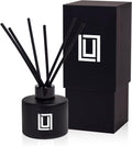 | Reed Diffuser Set | Amber, Rose & Sheer Musk | 6 Reed Sticks | Scent Diffuser for Bedroom Bathroom Living Room & Office