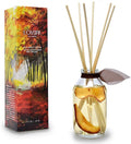 Reed Diffuser Set, Apple Harvest Scented Oil Diffuser with Sticks, Home Fragrance Accessories for Bathroom Shelf Decor