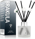 Reed Diffuser Set, Black Forest Scented, Reed diffusers for Home, Home Fragrance Diffuser with 7 Reed Sticks for