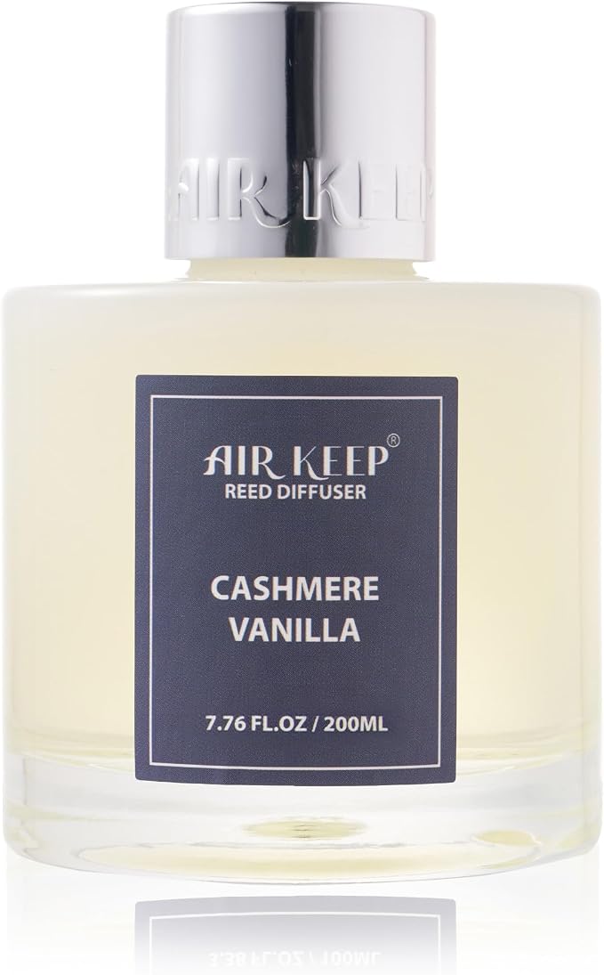 Reed Diffuser Set/Cashmere Vanilla/6.76 fl oz(200ml)/1 Pack/Home & Office Decor Aromatherapy Diffuser Oil Gift Set, alternate