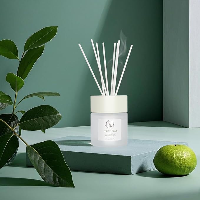Reed Diffuser Set, Diffuser 100Ml / 3.38Fl Oz Gift Box - Includes Reed Diffuser Sticks, alternate product view 3
