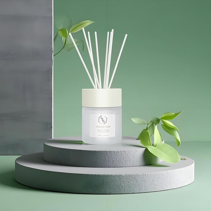 Reed Diffuser Set, Diffuser 100Ml / 3.38Fl Oz Gift Box - Includes Reed Diffuser Sticks, alternate product view 5