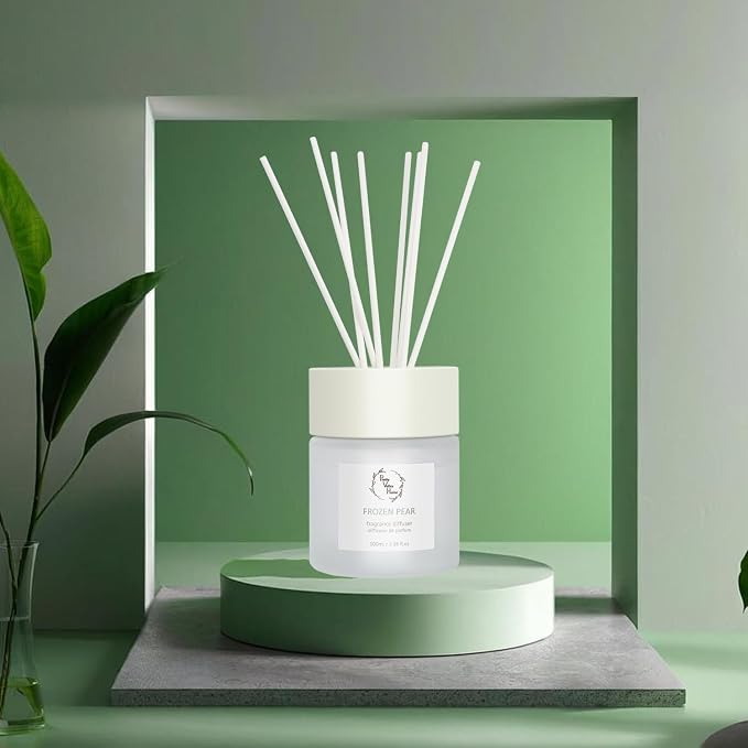 Reed Diffuser Set, Diffuser 100Ml / 3.38Fl Oz Gift Box - Includes Reed Diffuser Sticks, alternate product view 7