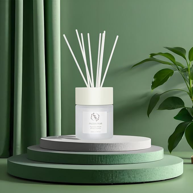 Reed Diffuser Set, Diffuser 100Ml / 3.38Fl Oz Gift Box - Includes Reed Diffuser Sticks, alternate product view 8