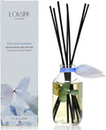 Reed Diffuser Set, English Garden Scented Oil Diffuser with Sticks, Home Fragrance Accessories for Bathroom Shelf Decor