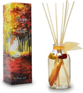 Reed Diffuser Set, Heirloom Pumpkin Scented Oil Diffuser with Sticks, Home Fragrance Accessories for Bathroom Shelf Decor