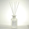 Reed Diffuser Set, Lavender Thyme Scent, 6.7 oz, Home Fragrance with 5 Diffuser Sticks Long Lasting Fragrance (White)