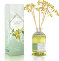 Reed Diffuser Set, Lemon Zest 6.76 fl oz Highly Scented Room Diffuser Home Fragrance Essential Oil Reed Flower Diffuser