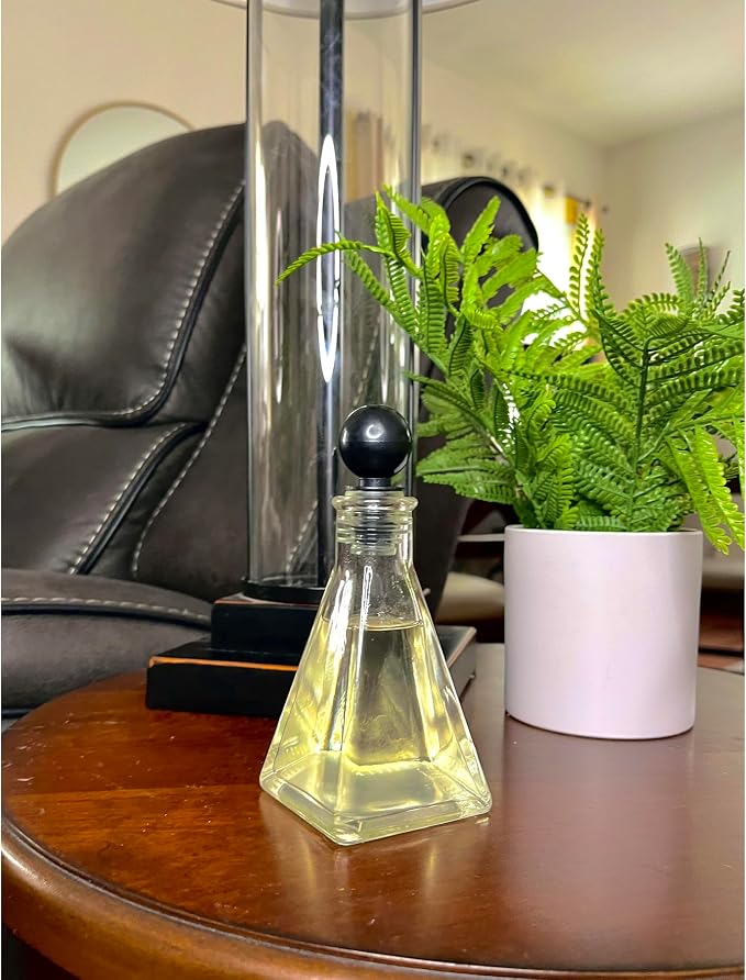 Reed Diffuser Set of 2 – 3.4 oz Rose Floral Petals Scented Oil Diffuser with Reeds Long Lasting Home Fragrance for Bathroom