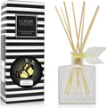 Reed Diffuser Set, Pomelo Grapefruit Scented Oil Diffuser with Sticks, Home Fragrance Accessories for Bathroom Shelf Decor