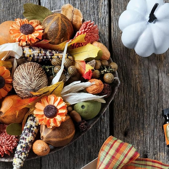 Reed Diffuser Set - Pumpkin Spice Notes of Maple, Pumpkin, Cinnamon, Clove, Nutmeg, Cherry, alternate product view 3