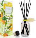 Reed Diffuser Set, Sage & Citrus Scented Oil Diffuser with Sticks, Home Fragrance Accessories for Bathroom Shelf Decor