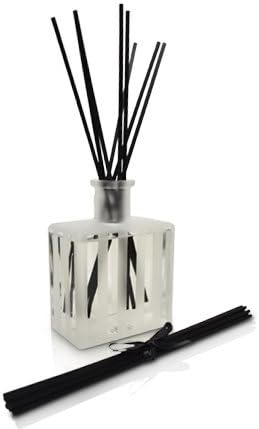 Reed Diffuser Set, Sea Salt Scented Oil Diffuser with Sticks, Home Fragrance Accessories for Bathroom Shelf Decor, alternate