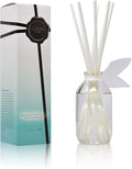 Reed Diffuser Set, Summer Linen Scented Oil Diffuser with Sticks, Home Fragrance Accessories for Bathroom Shelf Decor