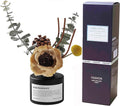 Reed Diffuser Set with Dried Flowers, 3.38fl.oz Fragrance Diffuser with Sticks, Scented Sticks Aroma Diffuser, product image