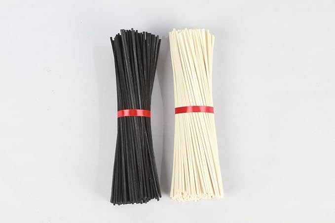 Reed Diffuser Sticks,10 Inch Natural Rattan Wood Sticks,Diffuser Refills,Essential Oil Aroma Diffuser Replacement Sticks for