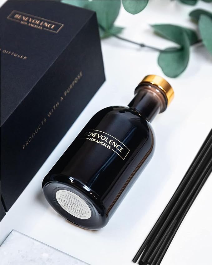 Reed Diffusers for Home, Lavender & Eucalyptus Relaxing Fragrance | Aromatherapy Reed Diffuser Sticks with Gift Box